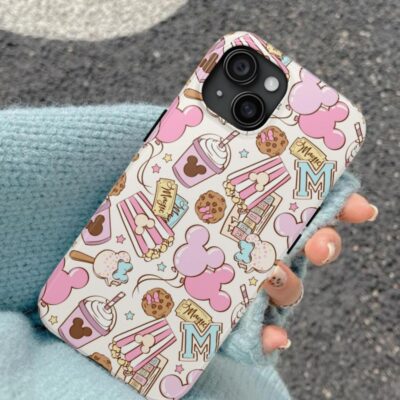 Disney Snacks Phone Case, Disney Iphone Case, Samsung Phone Case, Iphone 15 pro Case, Magsafe Phone Case, iphone 16 pro max case Disney